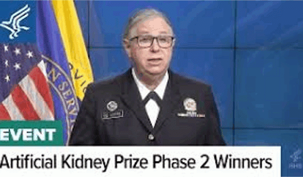 ADM Rachel L. Levine, MD가 KidneyX의 인공 신장상 2단계 수상자를 축하합니다.2023. 6. 12.